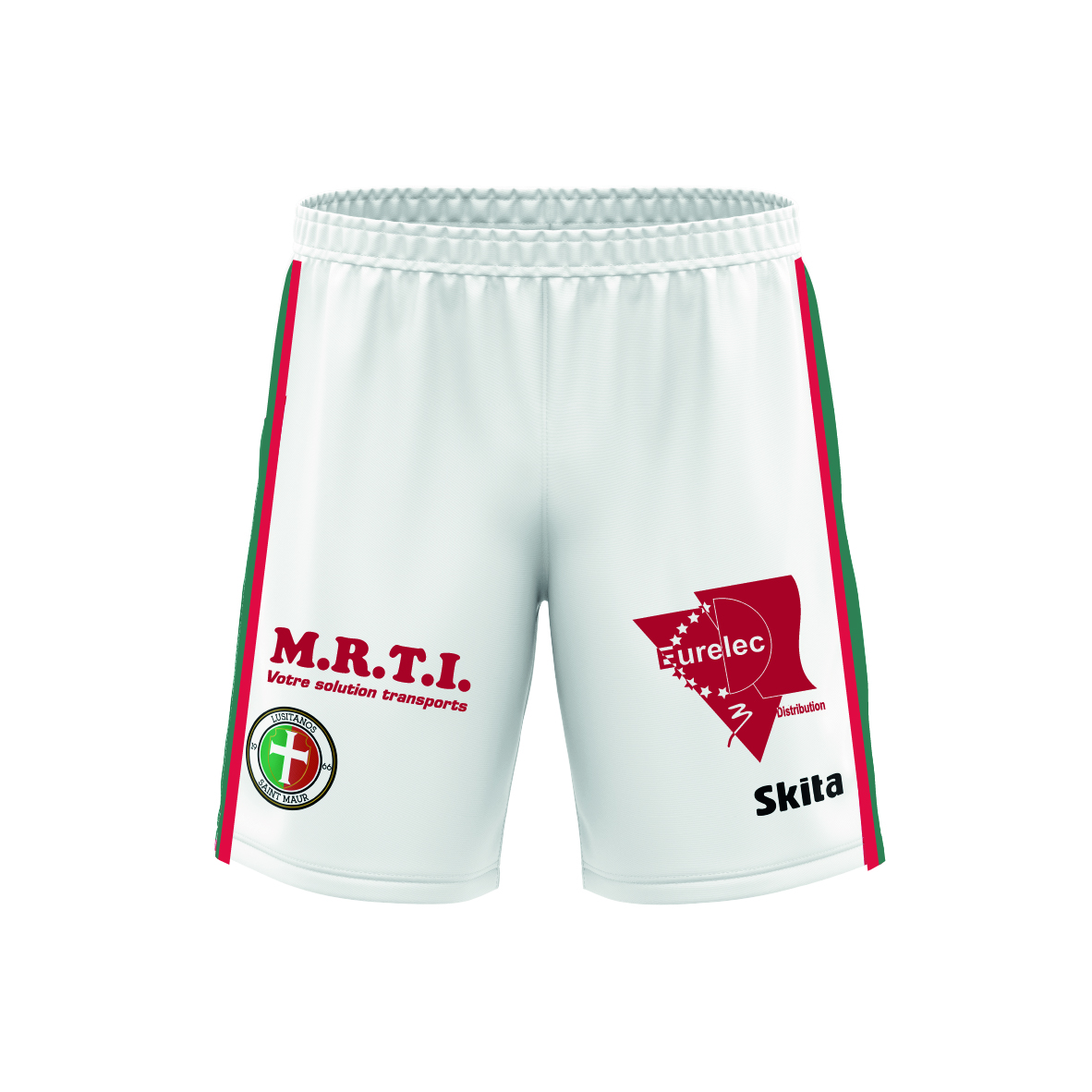 PR&Eacute;COMMANDE short  exterieur 26/27 (US LUSITANOS de SAINT-MAUR)